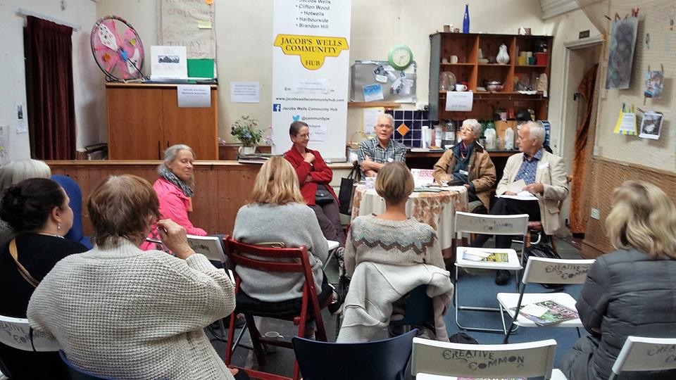 ‘Gardeners question time’ panel in front of an audience